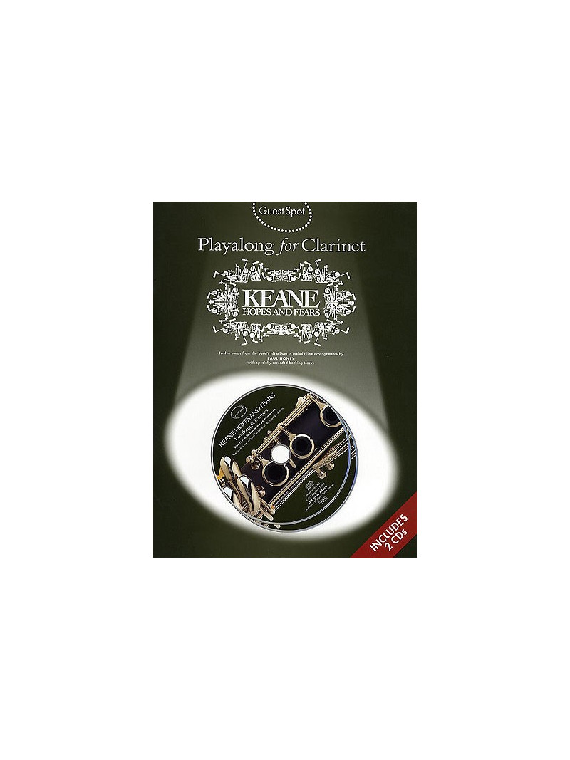 Guest Spot: Playalong Keane 'Hopes And Fears' For Clarinet (book/2 CD)