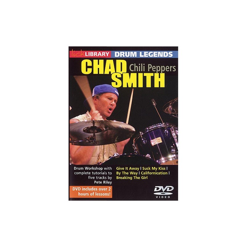 Lick Library: Drum Legends Chad Smith (DVD)