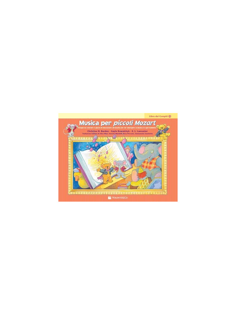 Musica per Piccoli Mozart - Libro delle Compiti 1 (book/CD)