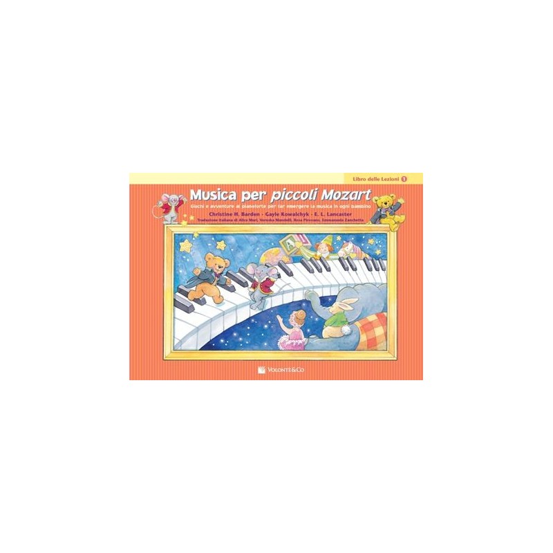  Musica per Piccoli Mozart - Libro delle Lezioni (BOOK/CD)