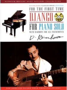 Django Reinhardt - For Piano Solo (book/CD)