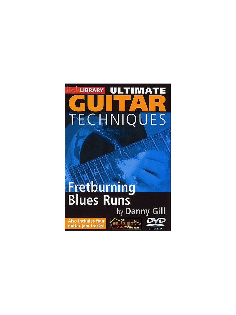 Lick Library: Guitar Techniques: Fretburning Blues Runs (DVD)