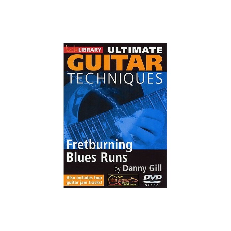 Lick Library: Guitar Techniques: Fretburning Blues Runs (DVD)