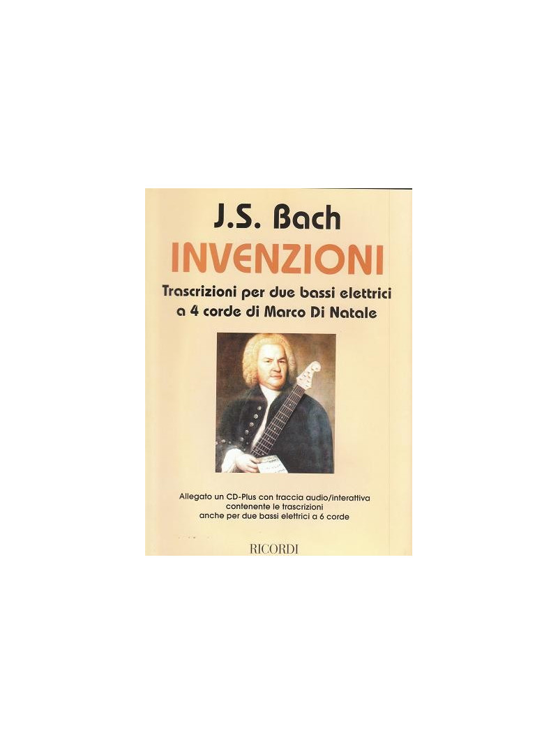 J.S. Bach - Invenzioni (libro/CD)