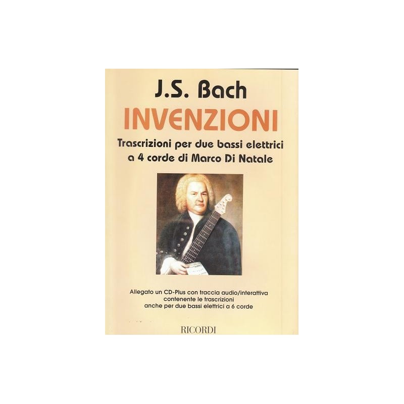 J.S. Bach - Invenzioni (libro/CD)
