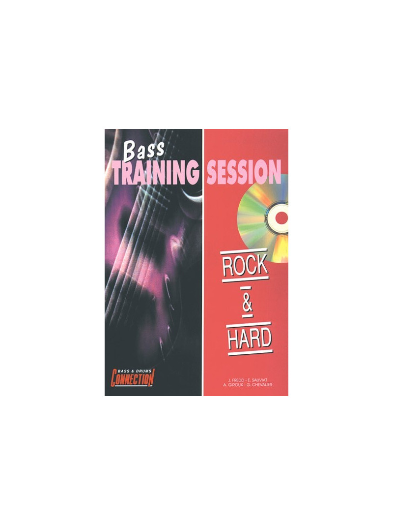 Bass Training Session: Rock & Hard (book/CD play-along)