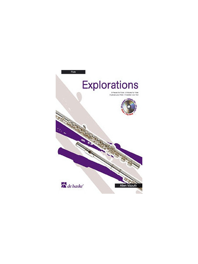 Explorations Flute (book/CD play-along)