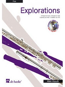 Explorations Flute (book/CD play-along)