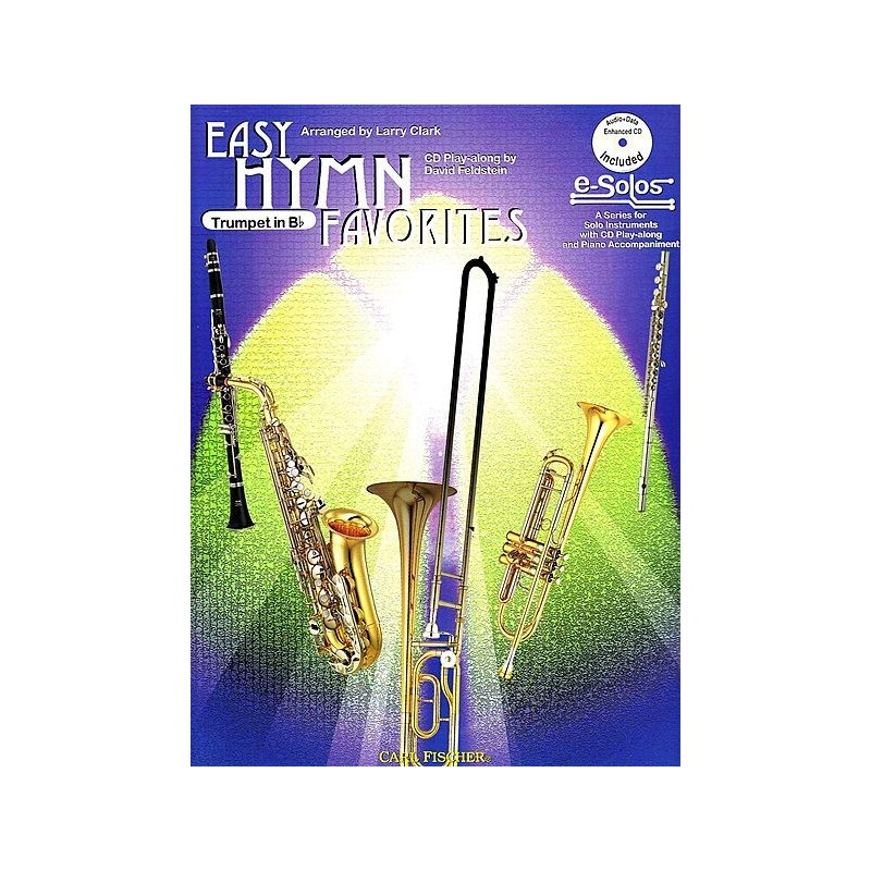 Easy Hymn Favorites Bb Trumpet (book/CD play-along)