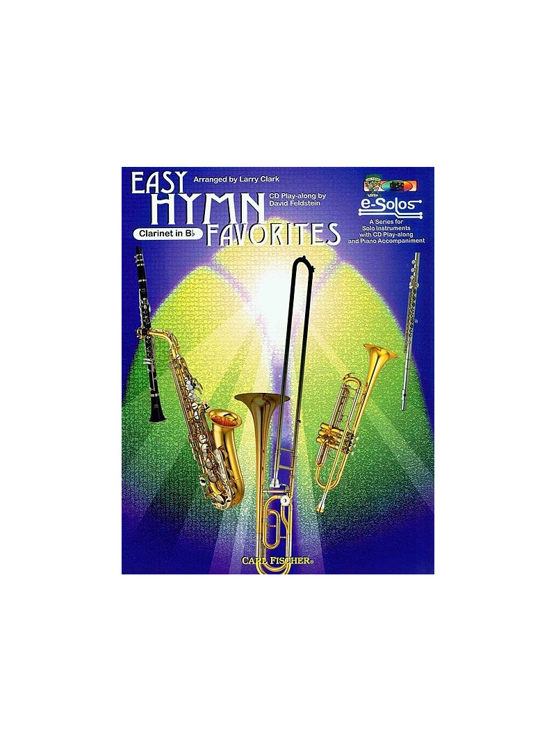 Easy Hymn Favorites Bb Clarinet (book/CD play-along)