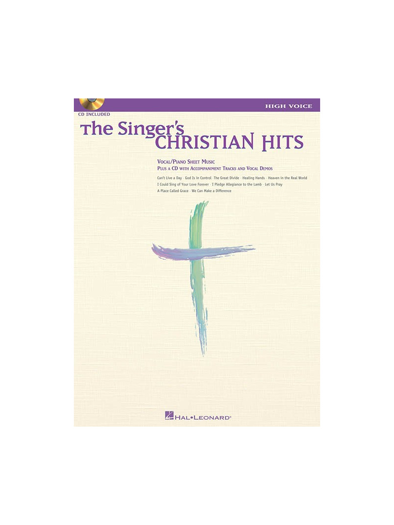 The Singer's Christian Hits - High Voice (book/CD)