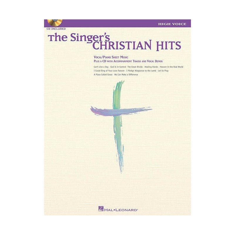 The Singer's Christian Hits - High Voice (book/CD)