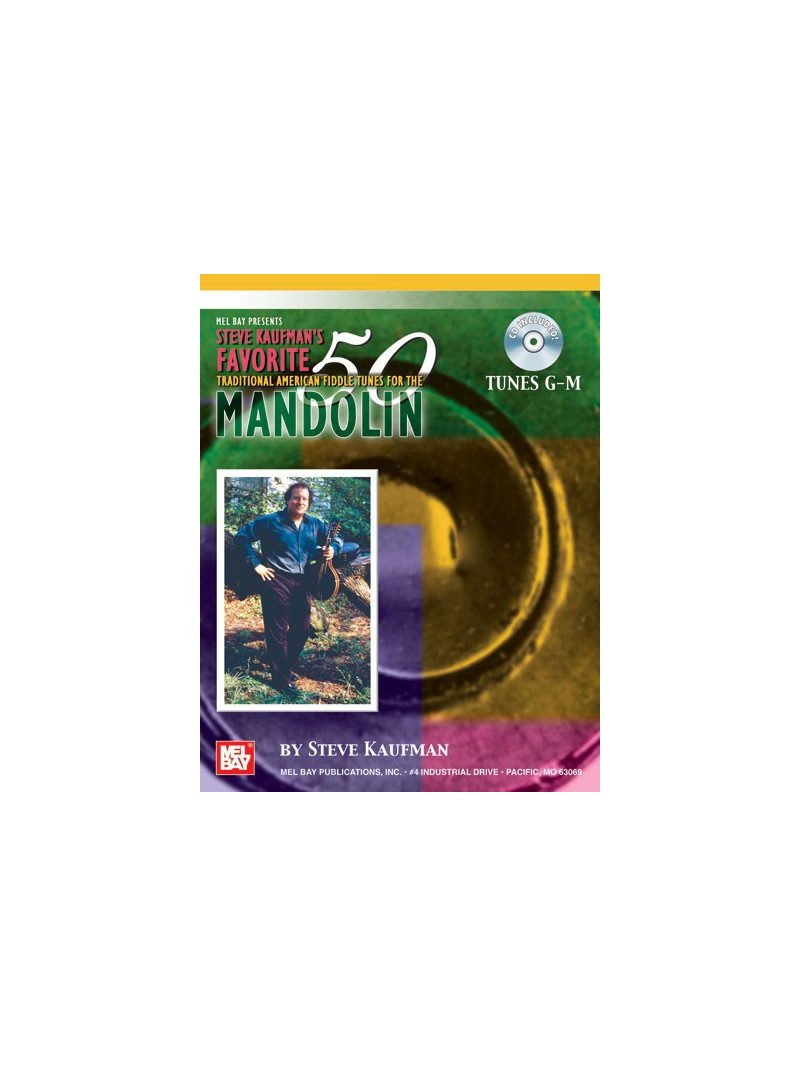 Steve Kaufman's Favorite 50 Mandolin (Tunes G-M Book/CD)