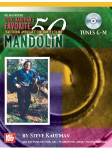 Steve Kaufman's Favorite 50 Mandolin (Tunes G-M Book/CD)