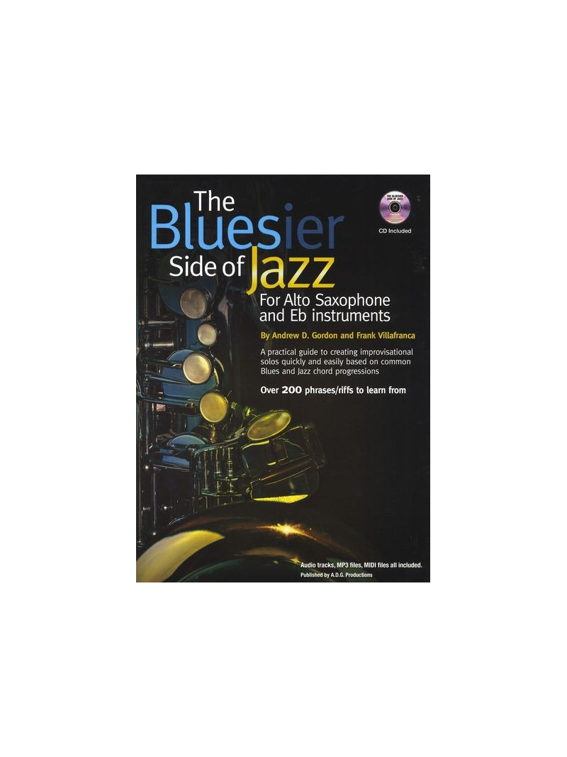 The Bluesier Side Of Jazz - Alto/Tenor Saxophone (book/CD)