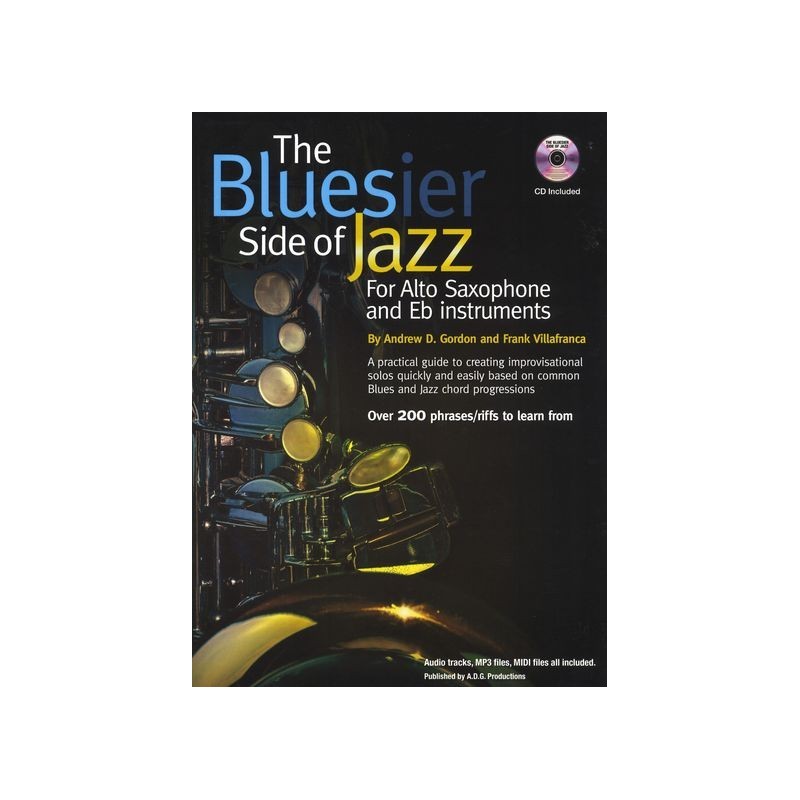 The Bluesier Side Of Jazz - Alto/Tenor Saxophone (book/CD)