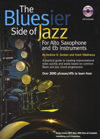 The Bluesier Side Of Jazz - Alto & Bb Tenor Saxophone (book/CD)