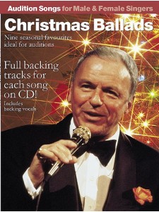 Audition Songs: Christmas Ballads (book/CD sing-along)