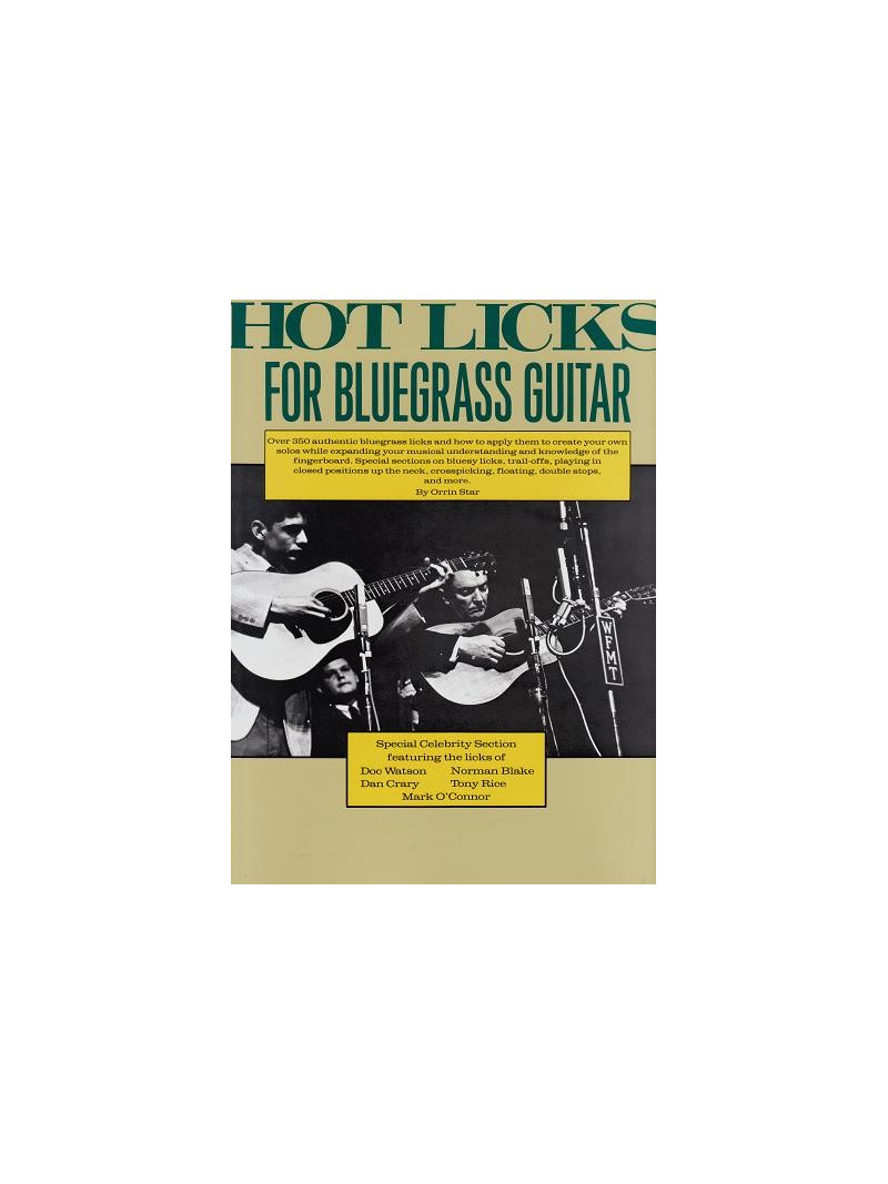 Hot Licks For Bluegrass Guitar