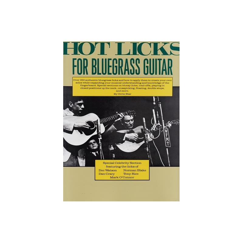 Hot Licks For Bluegrass Guitar