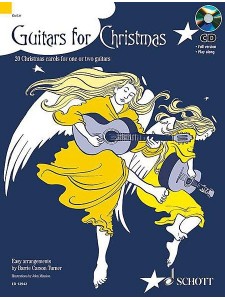 Guitars for Christmas for 1 or 2 Guitars (book/CD)
