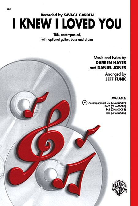 I Knew I Loved You (choral)