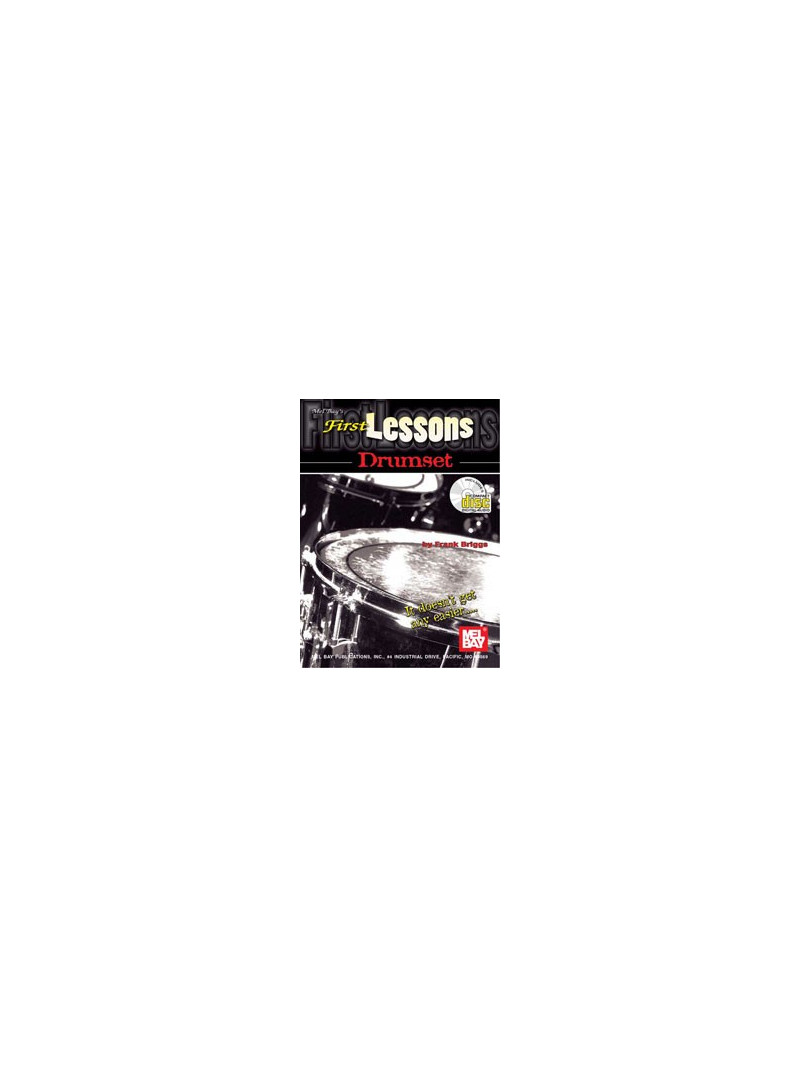 First Lessons Drumset (Book/CD)