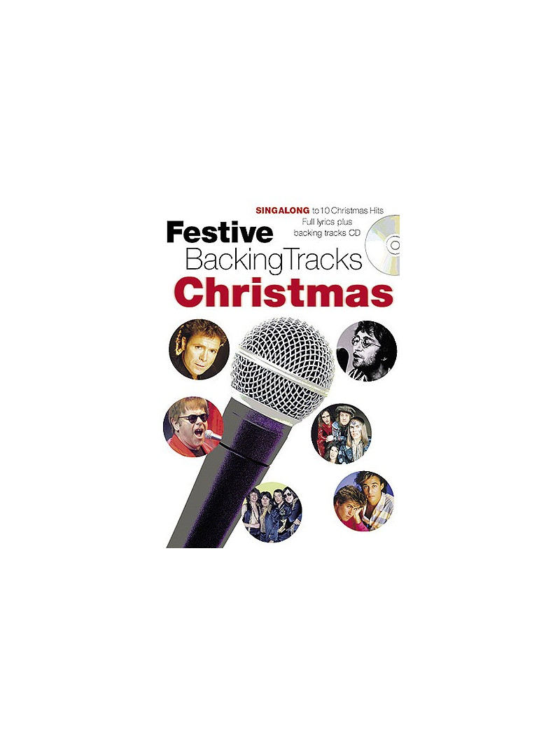 Festive Backing Tracks: Christmas (book/CD sing-along)