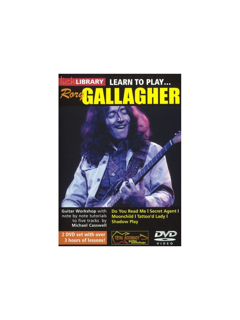 Lick Library: Learn To Play Rory Gallagher (DVD)