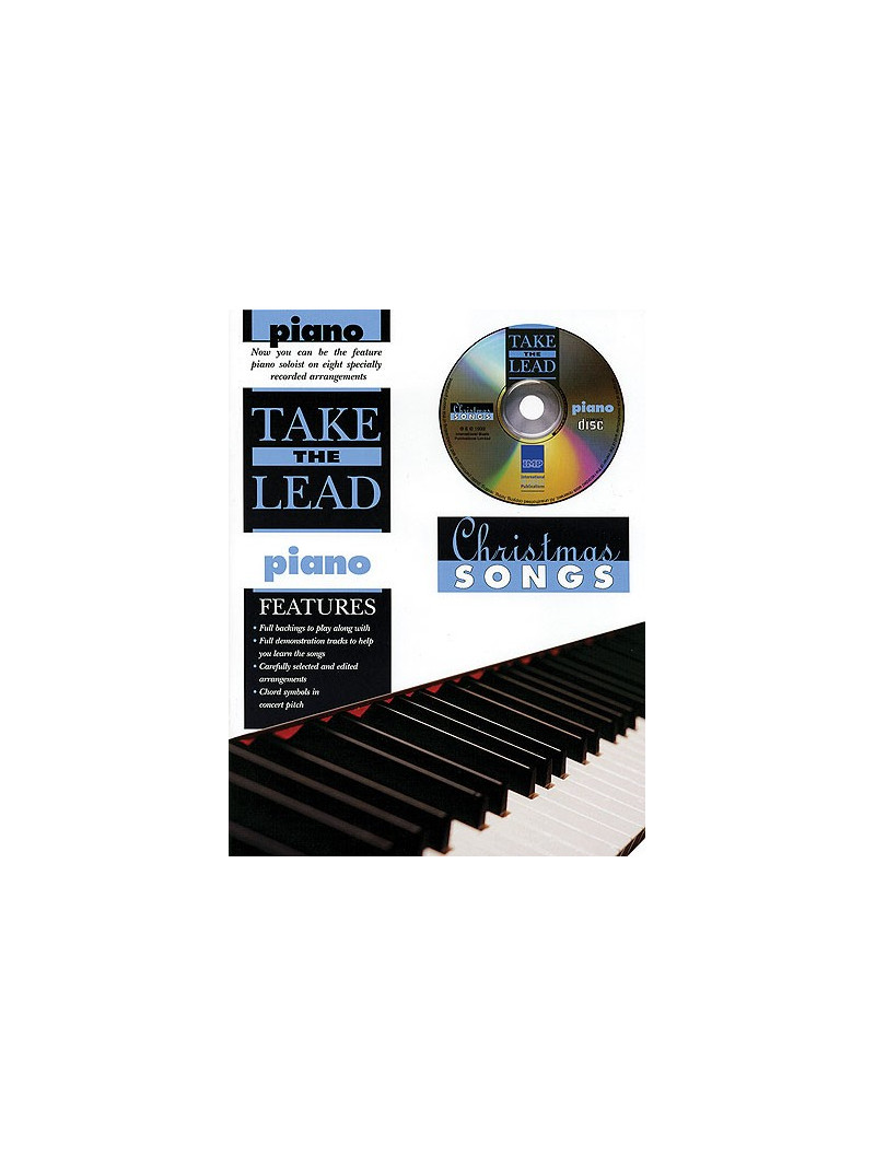 Take The Lead: Christmas Songs Piano (book/CD play-along