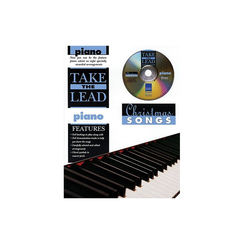 Take The Lead: Christmas Songs Piano (book/CD play-along