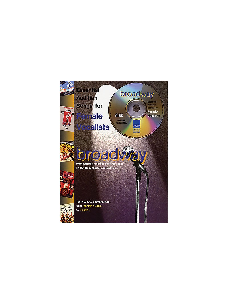 Broadway: Essential Audition Songs for Female Vocalists (book/CD sing-along