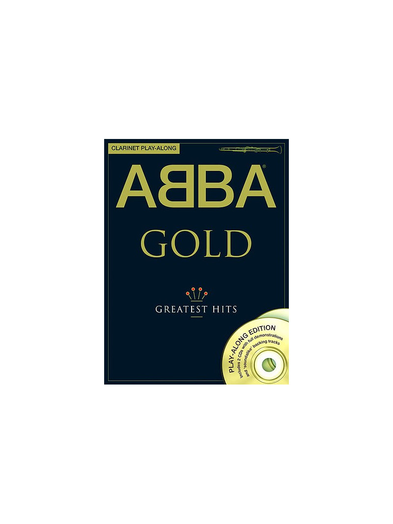 Abba - Gold Greatest Hits Clarinet (book/CD play-along)