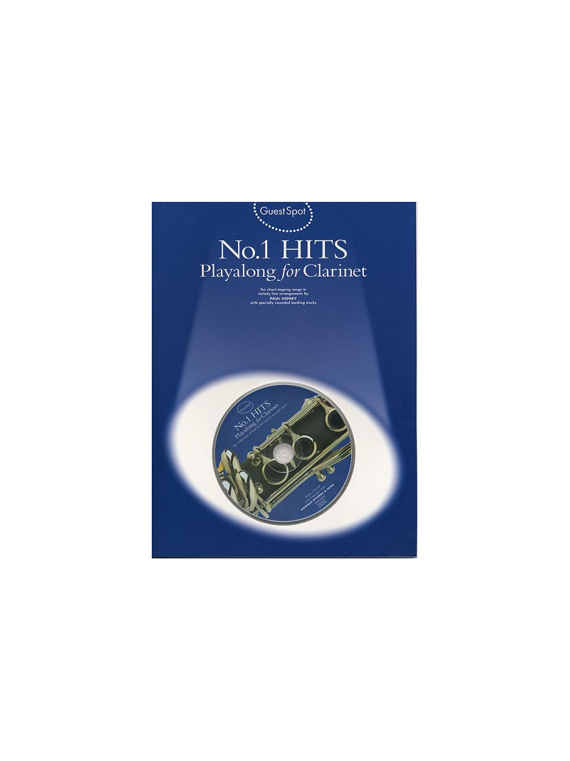 Guest Spot: No.1 Hits Playalong For Clarinet (book/CD)