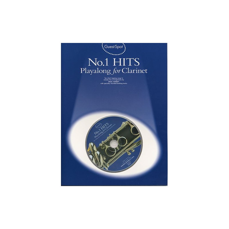 Guest Spot: No.1 Hits Playalong For Clarinet (book/CD)
