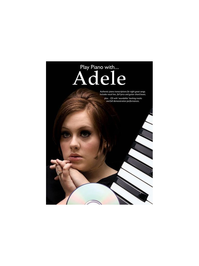 Play Piano With... Adele (book/CD)