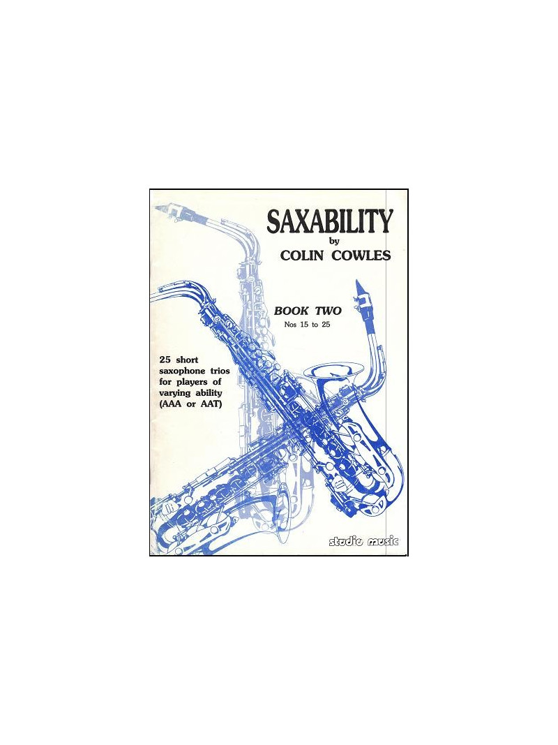 Saxability - 25 Sax Trios Book 2