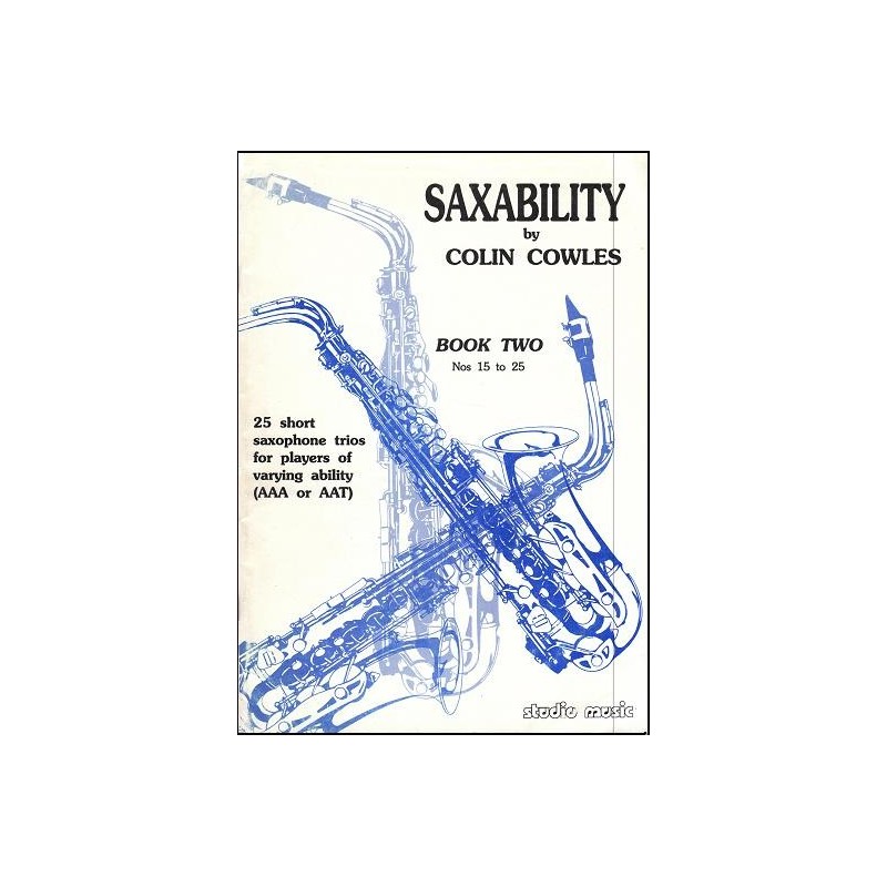 Saxability - 25 Sax Trios Book 2