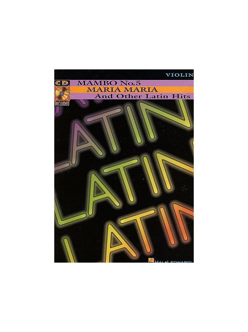 Mambo No.5 for Violin (book/CD play-along) 