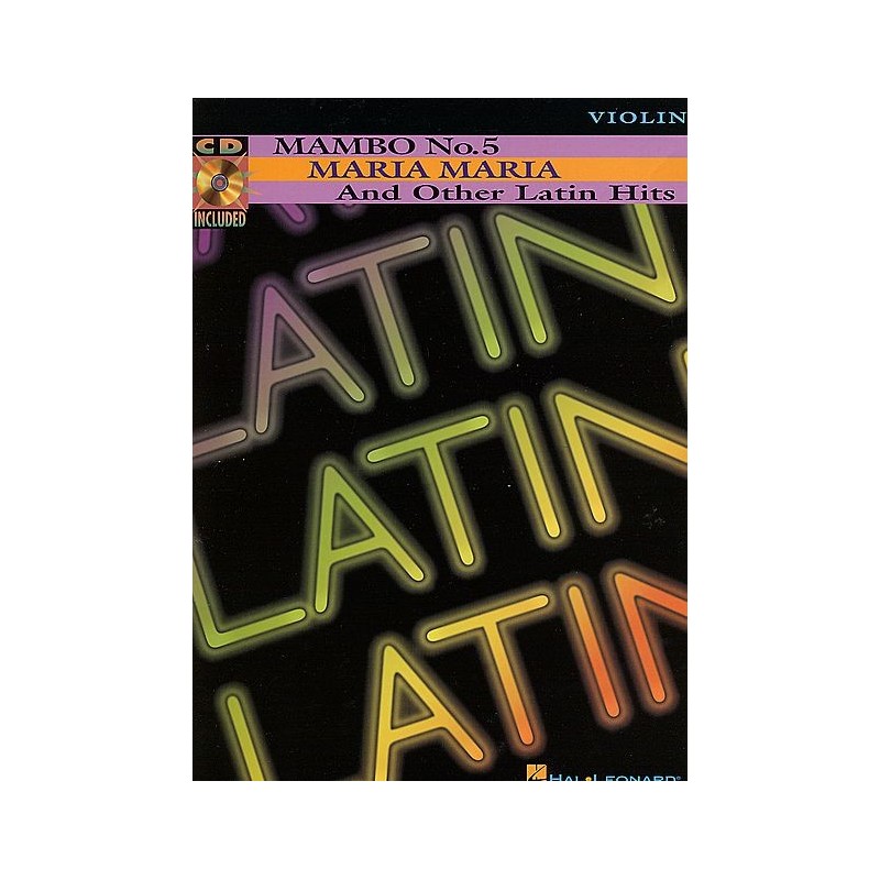 Mambo No.5 for Violin (book/CD play-along) 