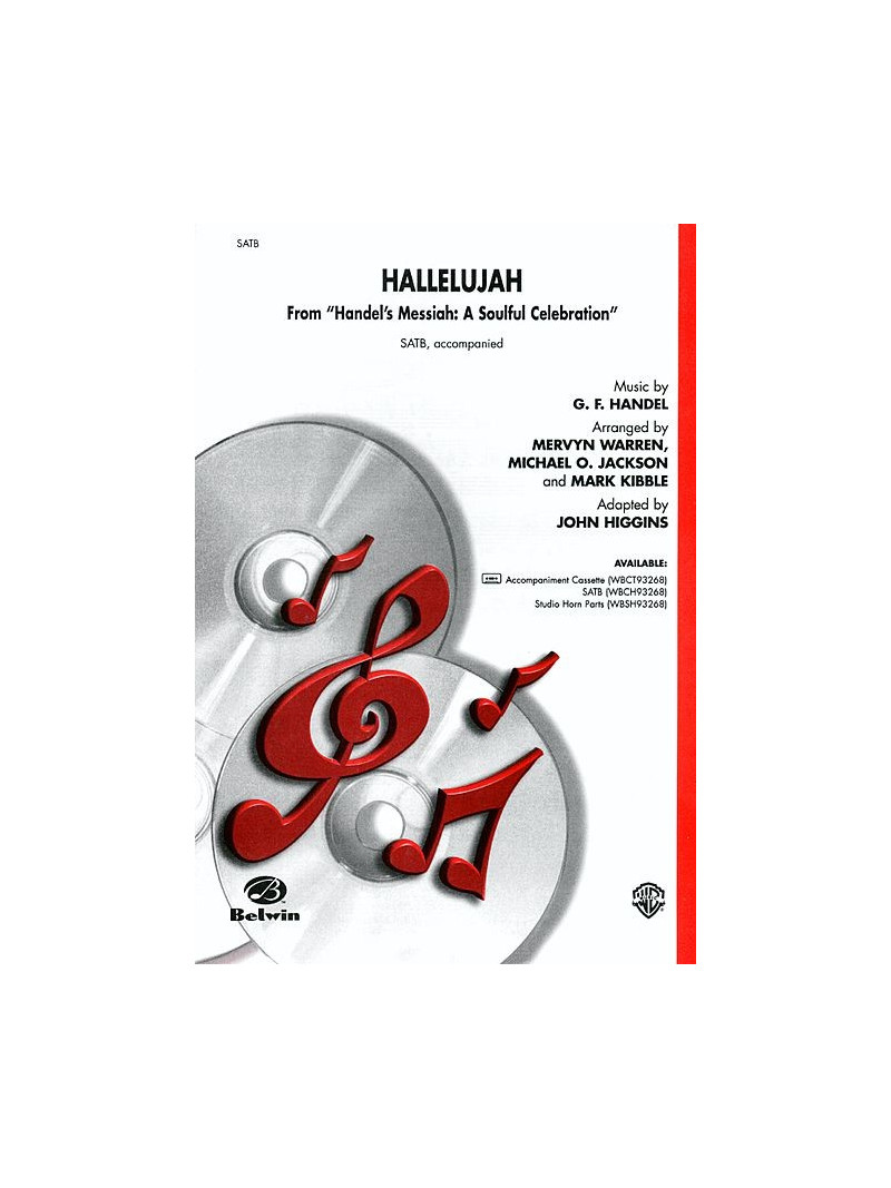 Hallelujah from Handel's Messiah (Choral SSATB)