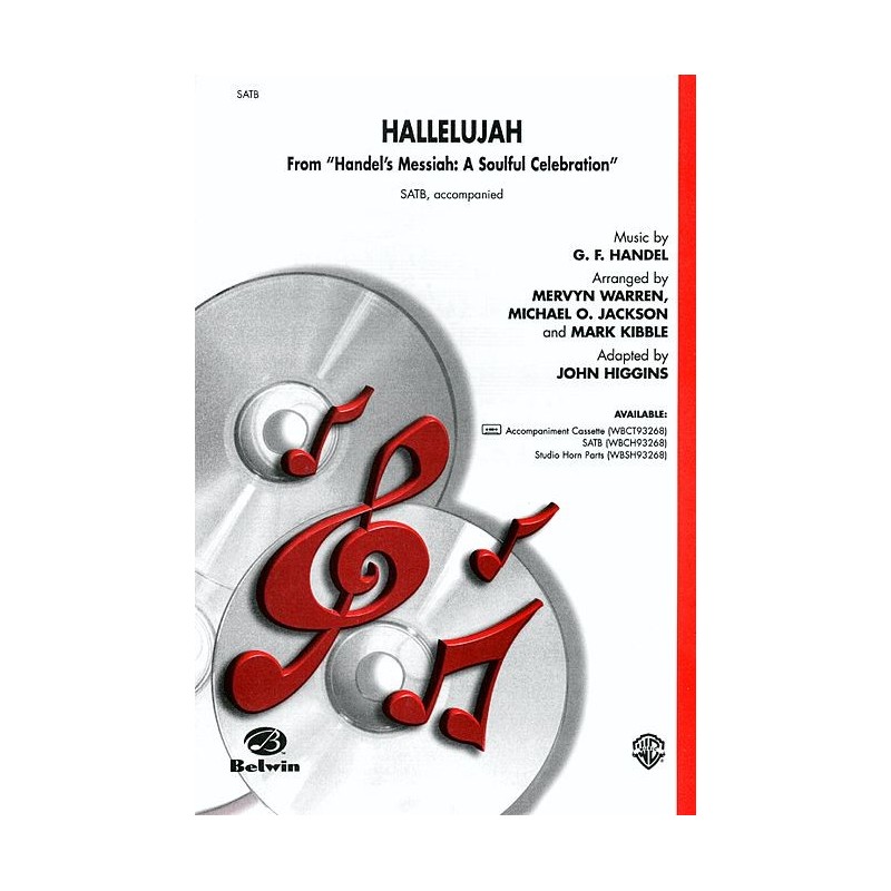 Hallelujah from Handel's Messiah (Choral SSATB)