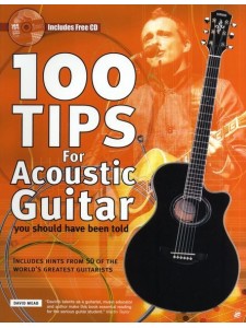 100 Tips For Acoustic Guitar (book/CD)