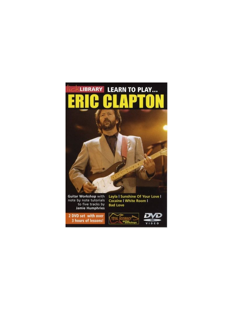Lick Library: Learn to Play...Eric Clapton (DVD)