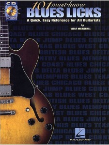 101 Must - Know Blues Licks (book/Audio Online)