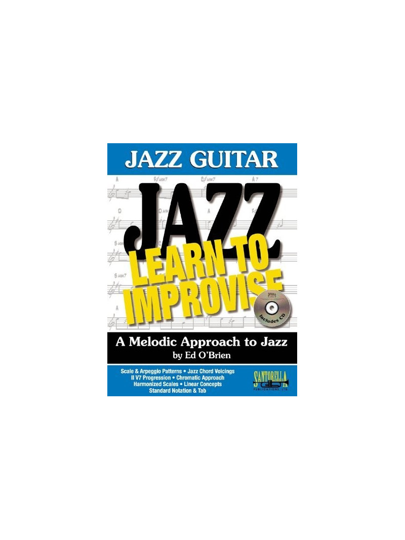 Jazz Guitar * Learn To Improvise (book/CD)
