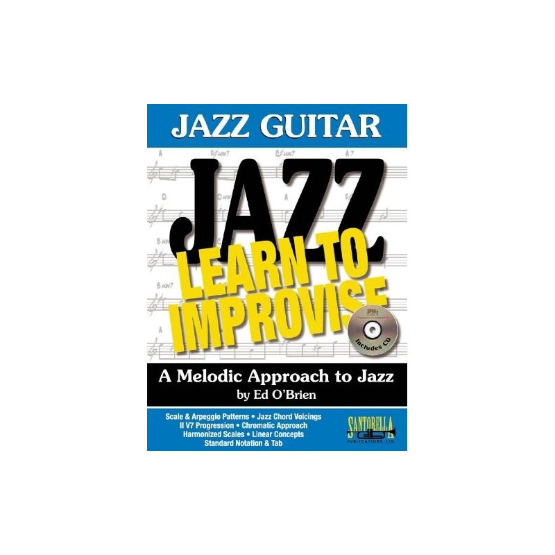 Jazz Guitar * Learn To Improvise (book/CD)