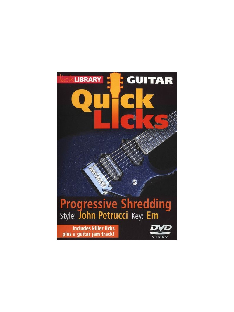 Lick Library: Quick Licks - Progressive Shredding (DVD)