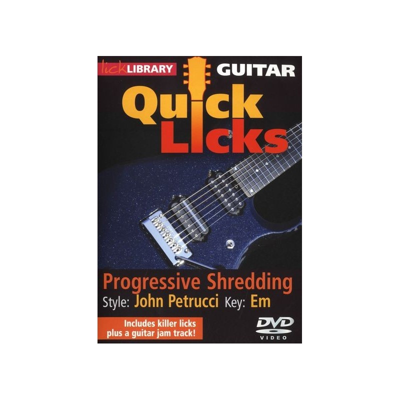 Lick Library: Quick Licks - Progressive Shredding (DVD)