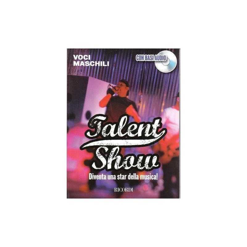 Talent Show-Voci Maschili (book/CD)